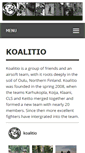 Mobile Screenshot of koalitio.fi